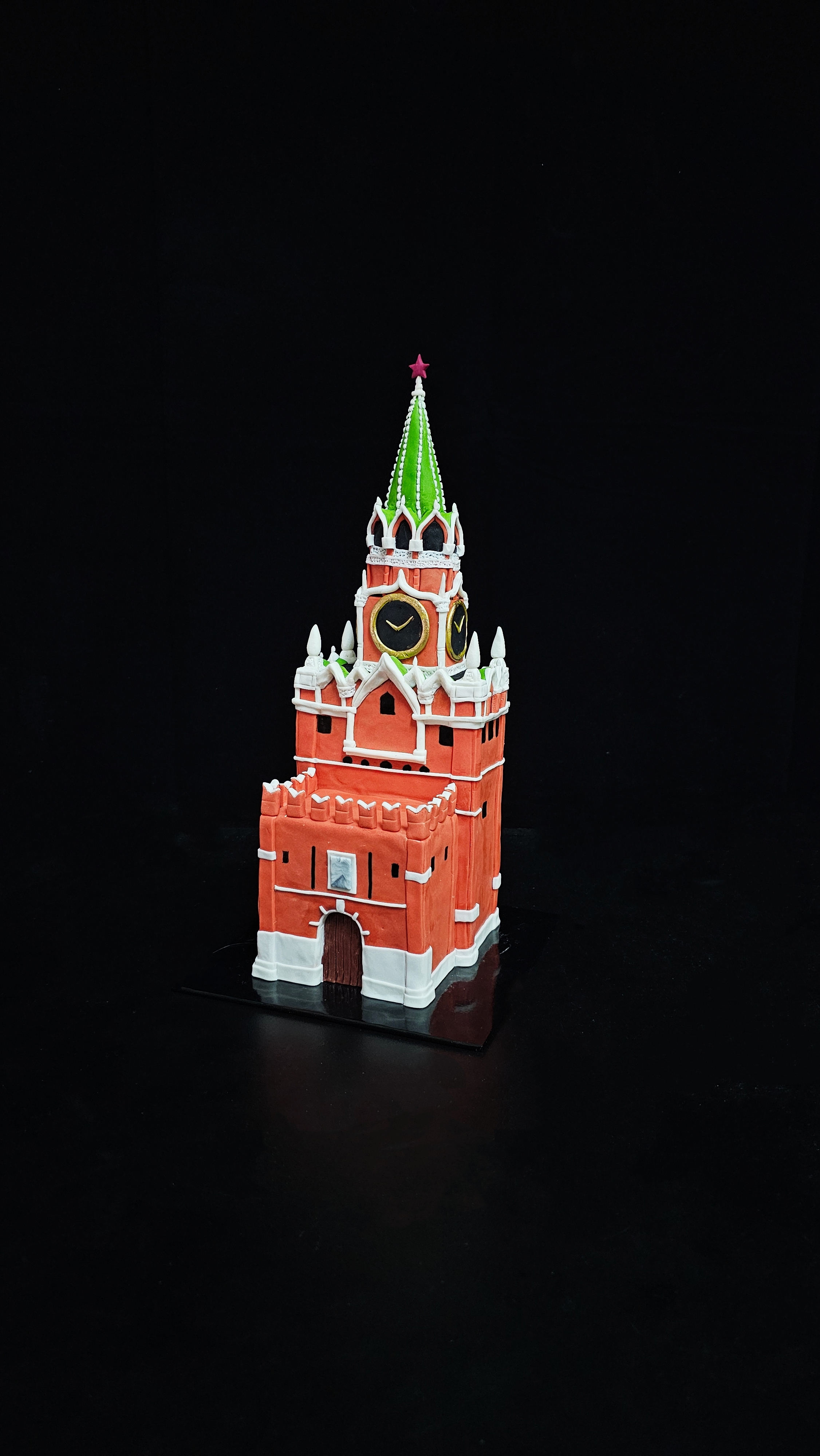 Kremlin Tower Architecture Cake