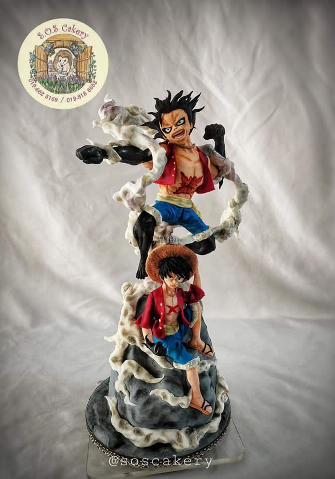 One Piece Luffy Cake