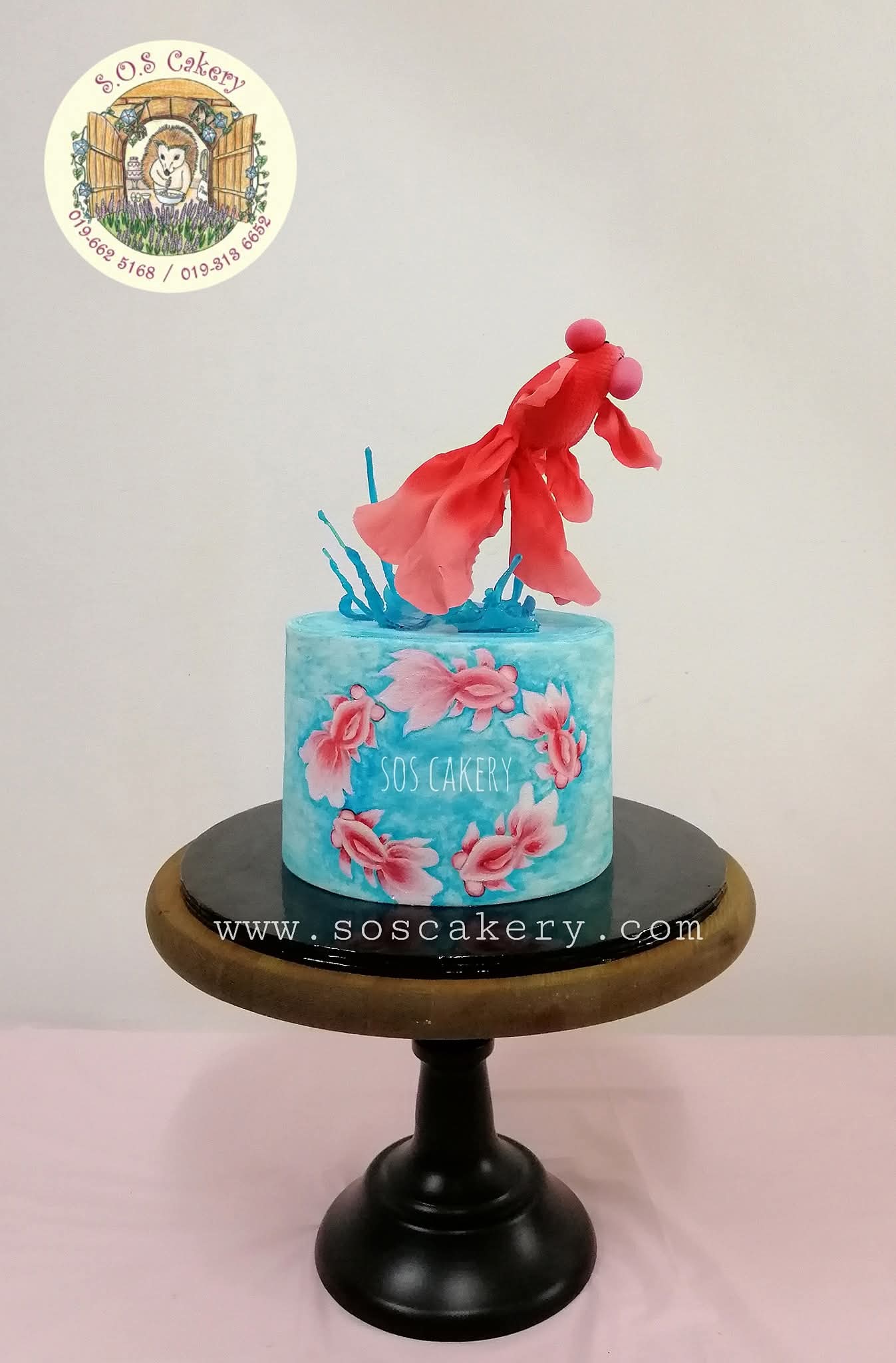 Goldfish Cake