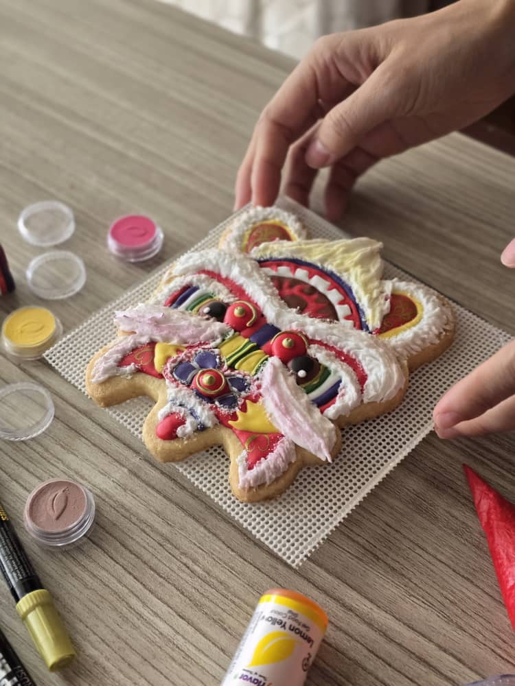 Lion Dance Cookie